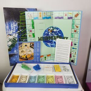 Millenniumopoly‎ Board Game Complete in Box Late for the Sky GUC